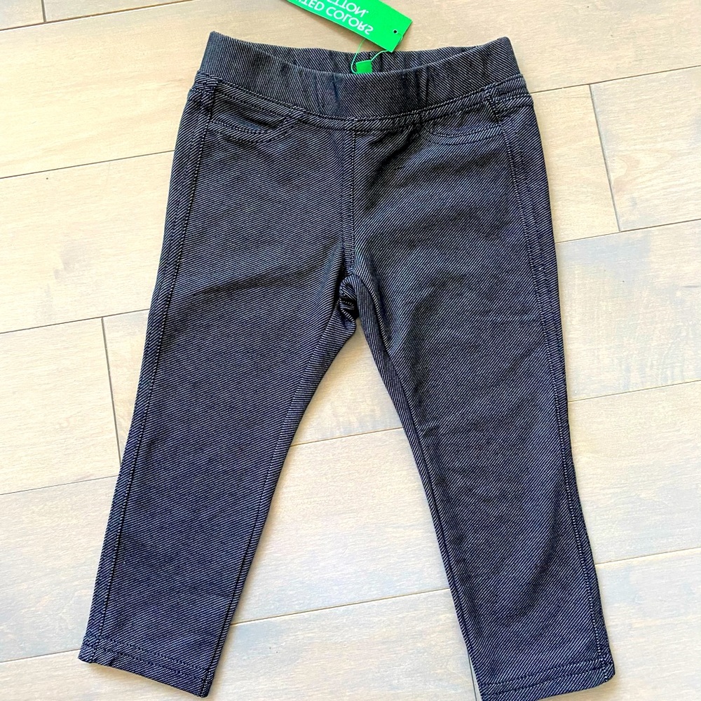 NWT Benetton baby girl jegging